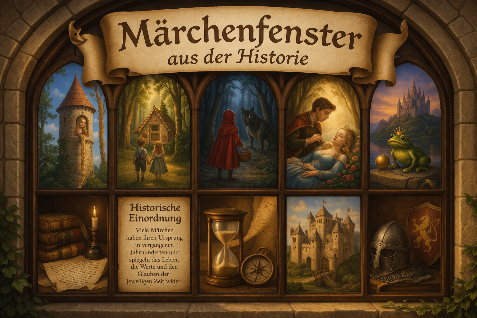 Märchenfenster aus der Historie