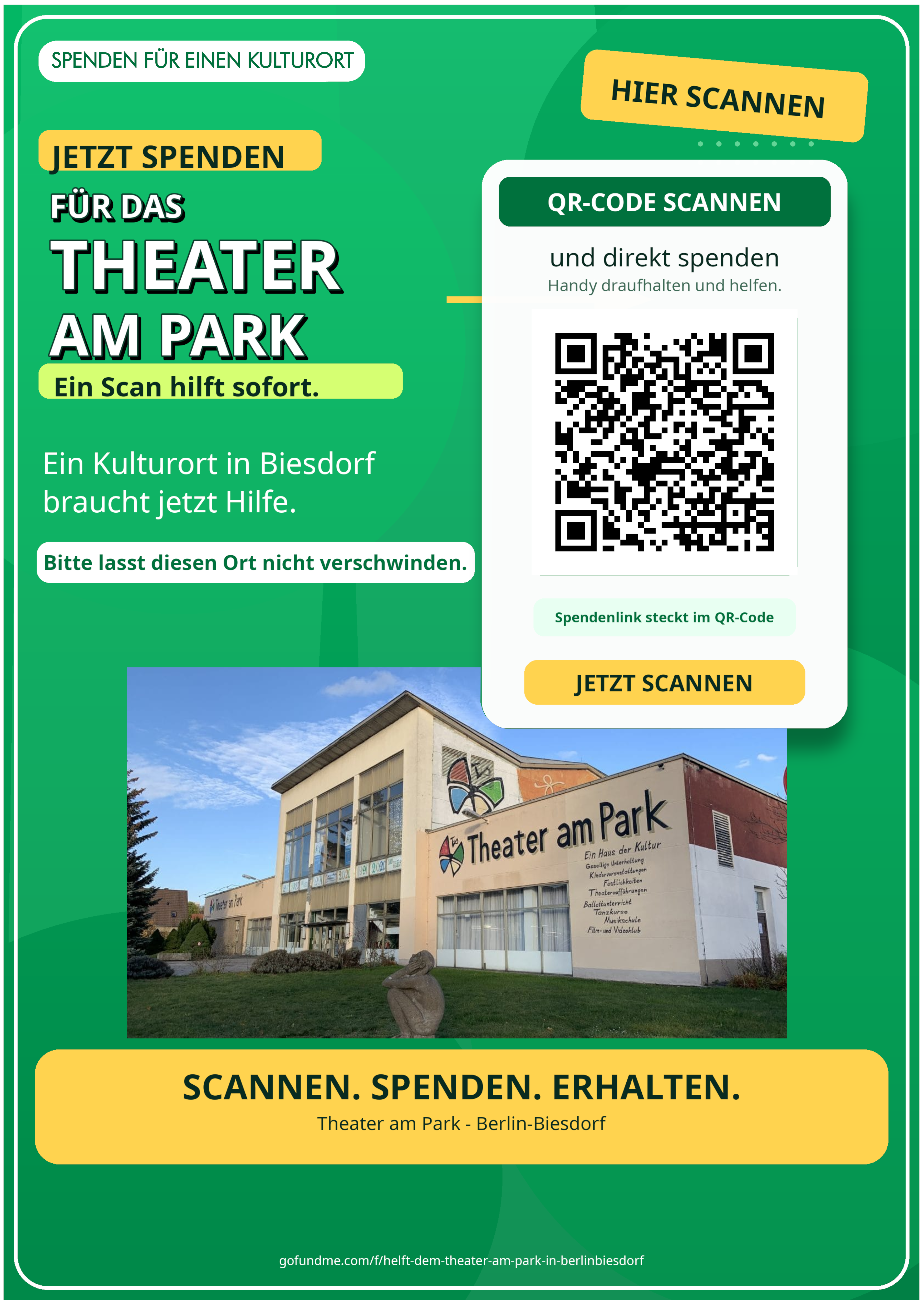 Aktuelles Theater am Park Popup