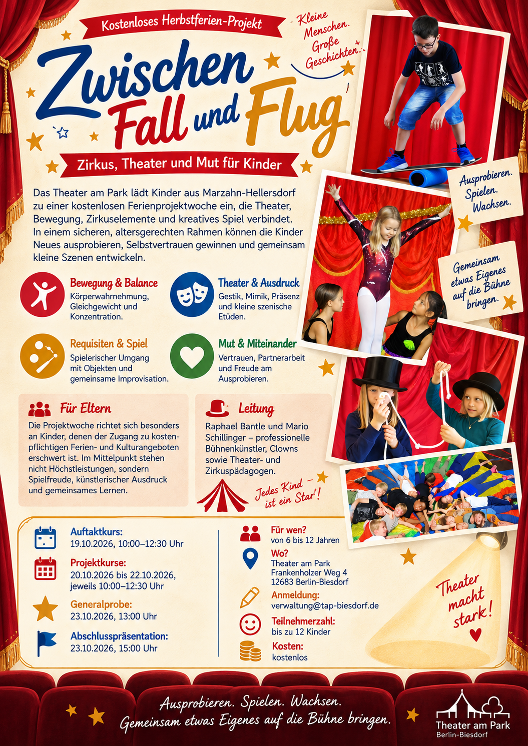 Fall und Flug